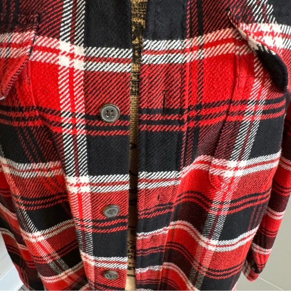 St. John’s Bay Plaid Shacket Jacket - Medium - Picture 3 of 6